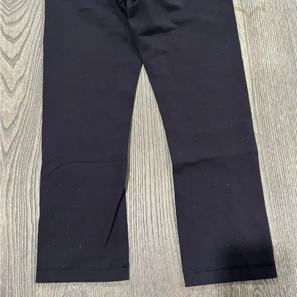 Lululemon Wunder Train Capri Leggings High Waist Pull-On Stretch Black Size 6